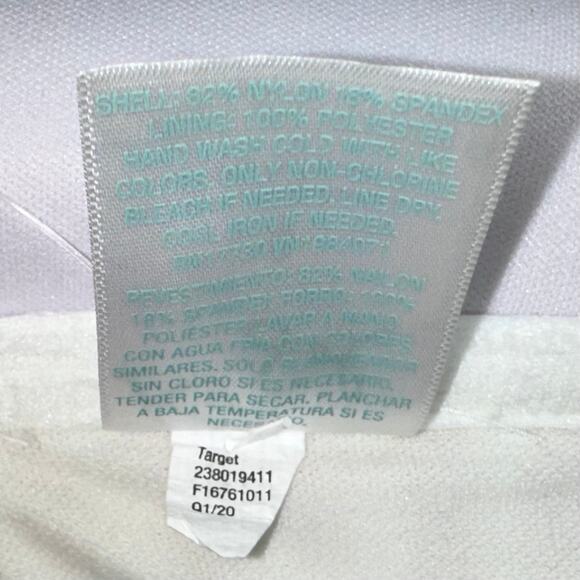 NWT Kona Sol Striped Red Currant Twist Bandeau One Piece Swimsuit Size Small - Picture 10 of 13